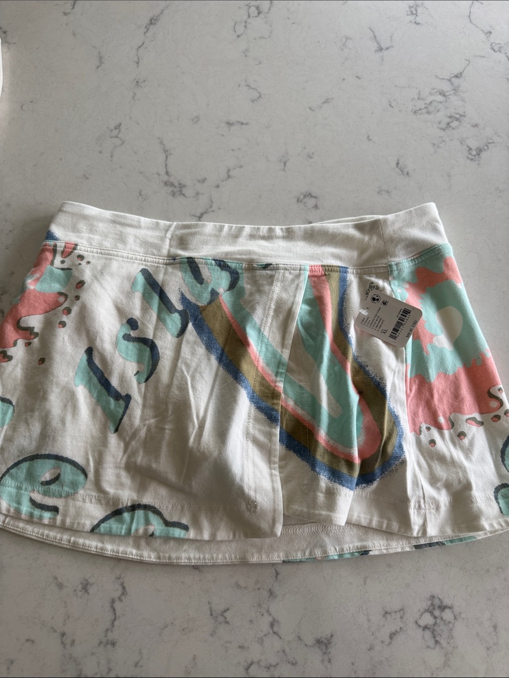 Free People hot shot printed mini Skort